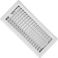 Imperial Mfg Register Floor 4X10In Wht RG0247